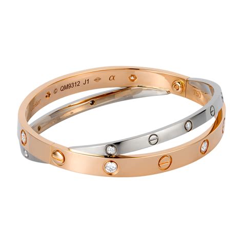 cartier love bracelet colors|cartier love bracelet no screw.